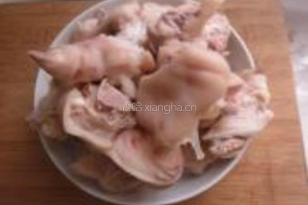 香辣猪蹄的做法图解3