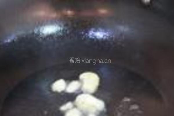 蒜炒红菜苔的做法图解3