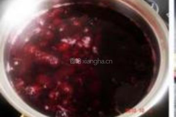 新鲜桑葚汁的做法图解2