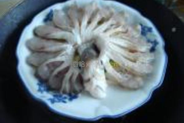 孔雀开屏武昌鱼的做法图解7