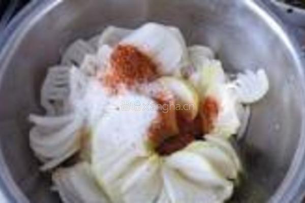 开胃小菜拉花萝卜的做法图解5