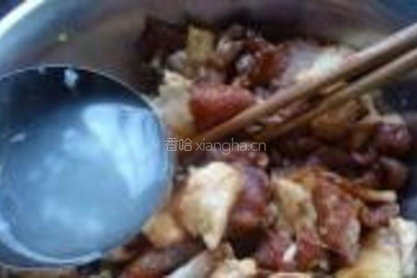 芋儿米粉蒸肉的做法图解5