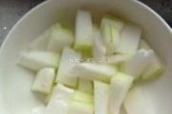 咸肉冬瓜汤的做法图解1