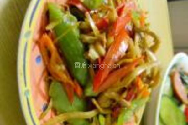 双椒面条鱼的做法图解9