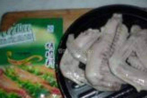 烤箱鸭翅的做法图解1
