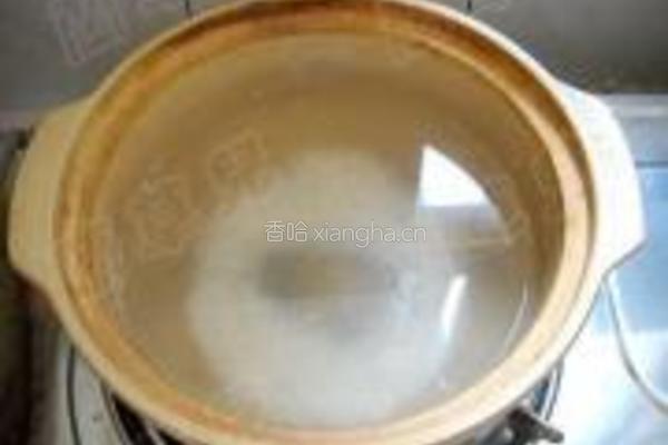 紫薯糙米粥的做法图解2
