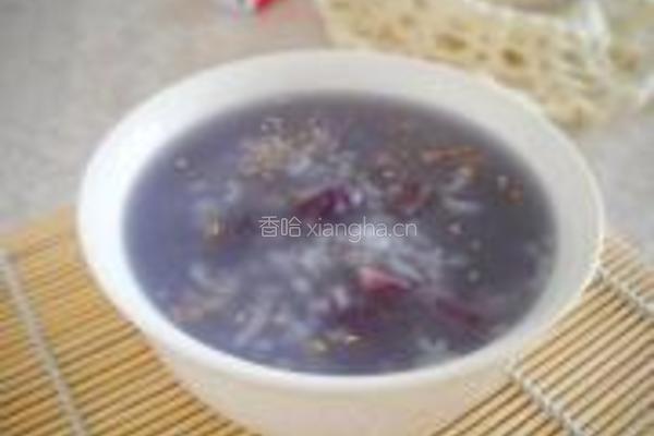 紫薯糙米粥的做法图解6