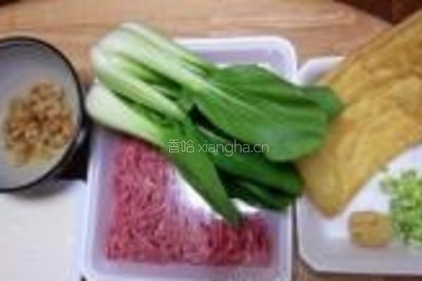 红烧狮子头的做法图解1