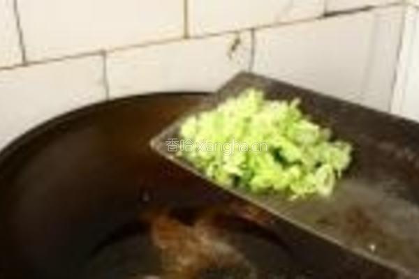 倭瓜炖扁豆的做法图解5