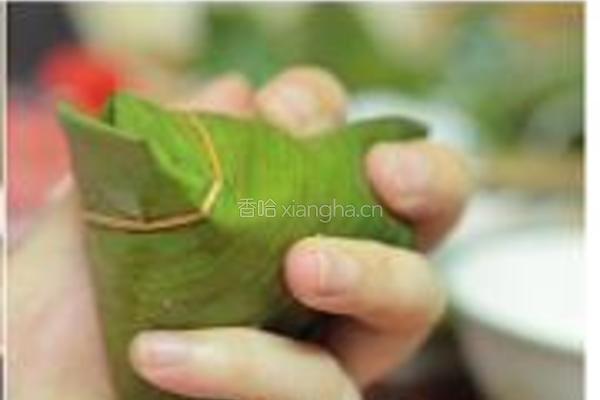 红豆粽子的做法图解8