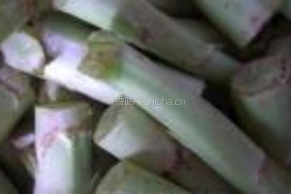 莴笋红烧肉的做法图解1