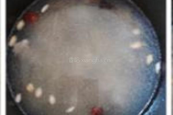 花生咸骨粥的做法图解8