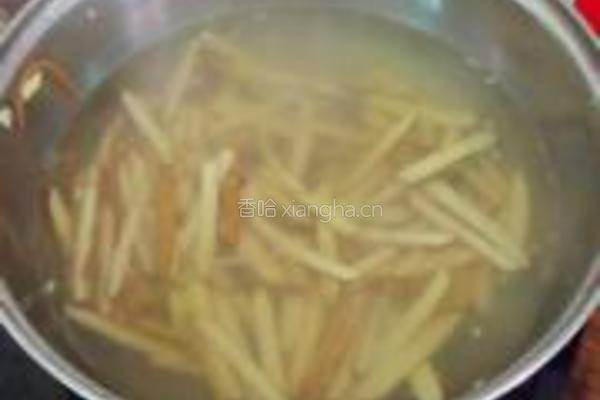 包菜小炒的做法图解2