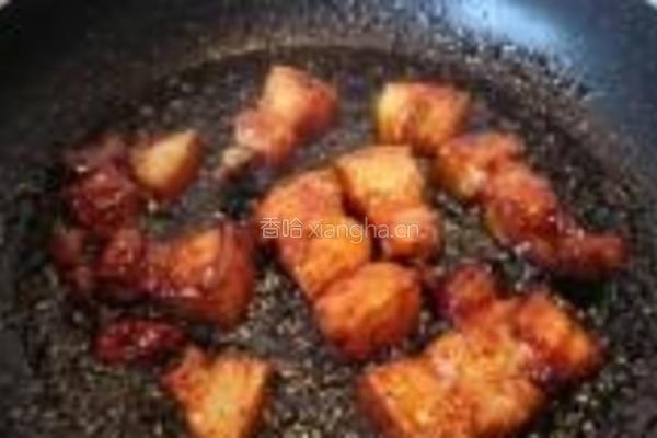干豆角烧肉的做法图解10
