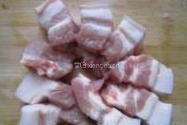 干豆角烧肉的做法图解5