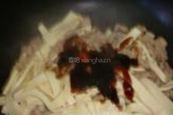 蚝油滑炒豆腐鸡肉的做法图解5