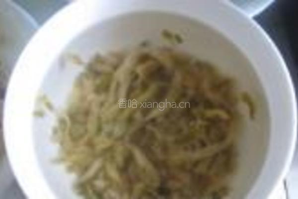 榨菜肉丝炒豆皮的做法图解2