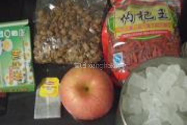 养颜苹果花茶的做法图解1