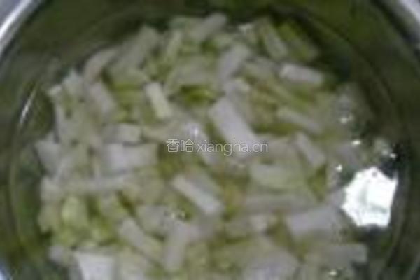 凉拌青菜头的做法图解5