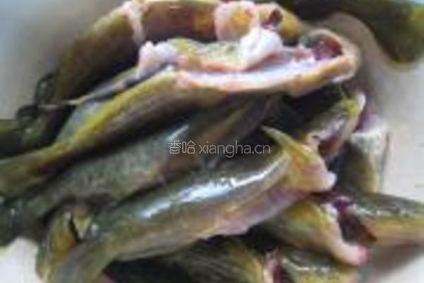 黄瓜煮昂刺鱼的做法图解1