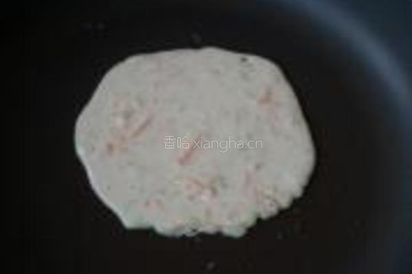 胡萝卜笋瓜煎饼的做法图解5