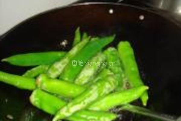 虎皮青椒的做法图解5