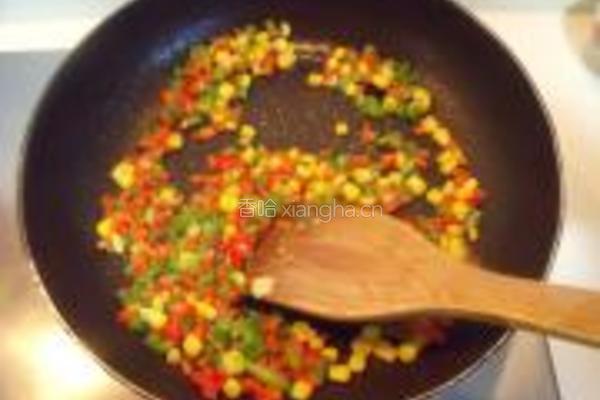 虾仁蛋炒饭的做法图解5