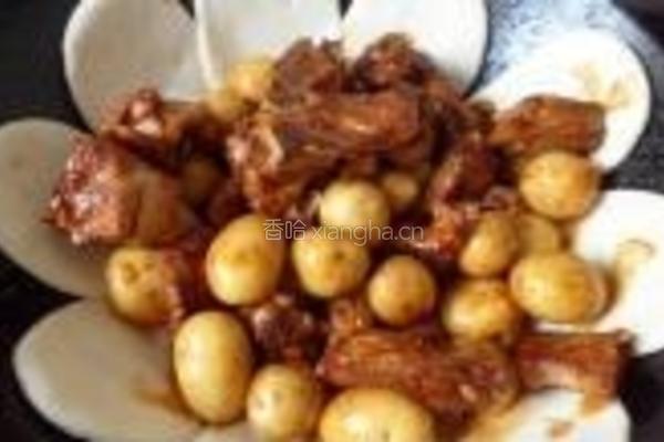 小土豆烧排骨的做法图解13