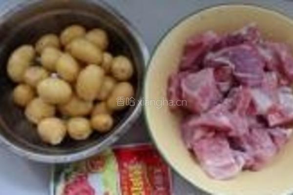 小土豆烧排骨的做法图解5