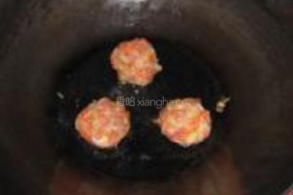 土豆红萝卜肉丸的做法图解9