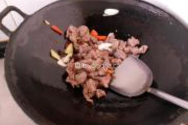 红烧牛肉的做法图解4