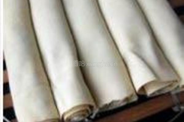豆腐皮熏肉卷的做法图解5