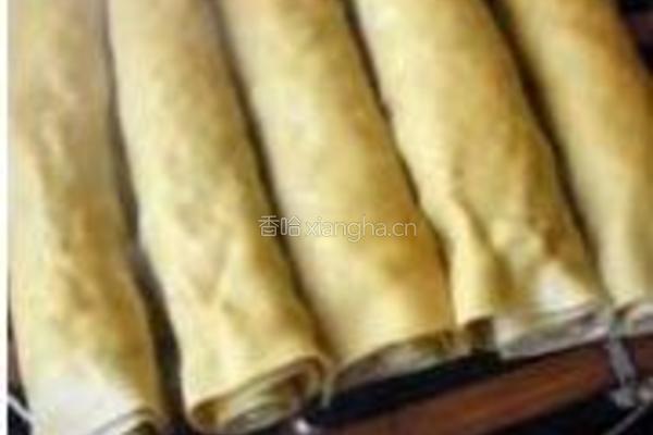 豆腐皮熏肉卷的做法图解7