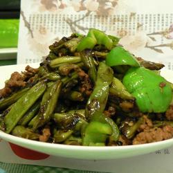 干煸肉末四季豆的做法[图]