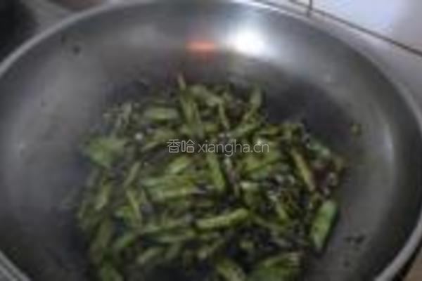 干煸肉末四季豆的做法图解16