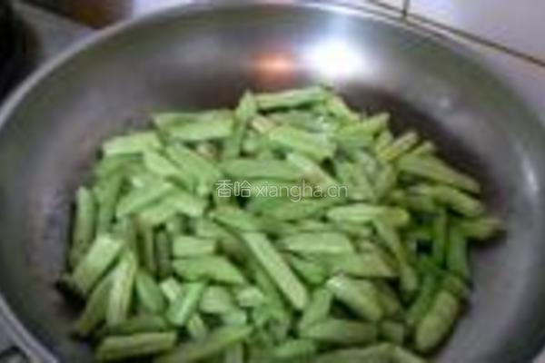 干煸肉末四季豆的做法图解8