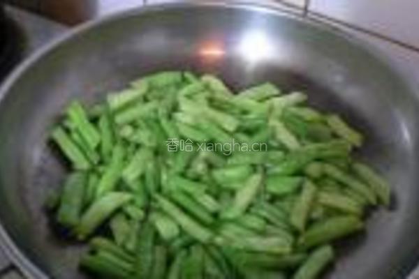 干煸肉末四季豆的做法图解9