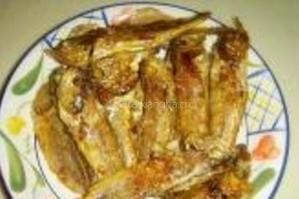 香煎小黄鱼的做法图解4