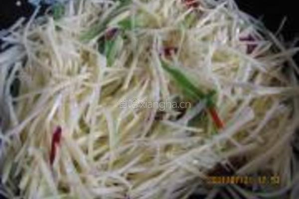 酸辣土豆丝的做法图解6