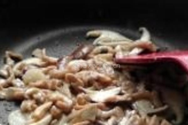 肉丝炒豆腐丝的做法图解4