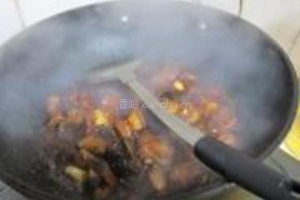 肉烧鱼的做法图解14