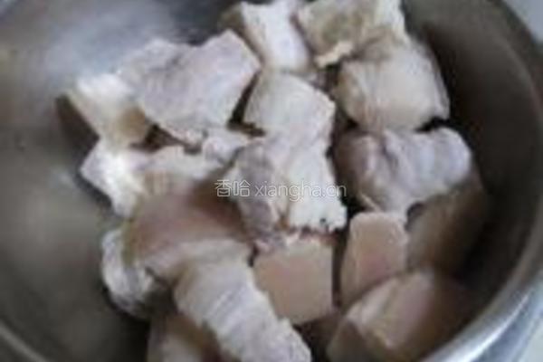 肉烧鱼的做法图解2