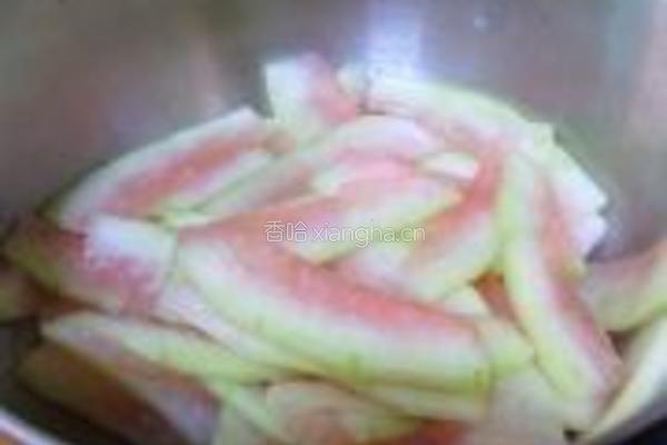 辣脆西瓜皮的做法图解3