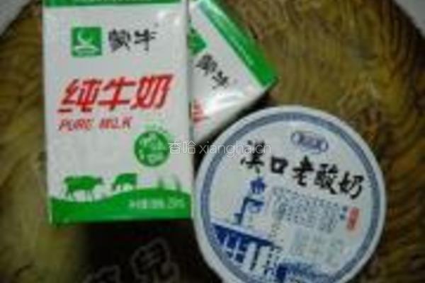 薄荷蜜桃酸奶的做法图解1