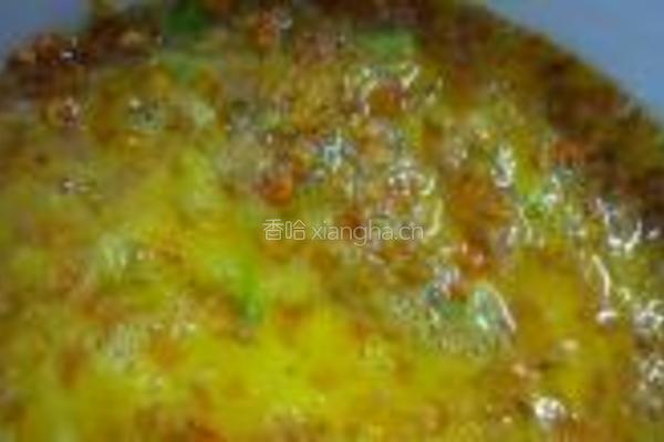 小米虾煎蛋的做法图解3