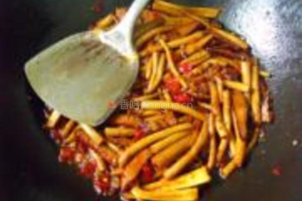 干锅茶树菇的做法图解11