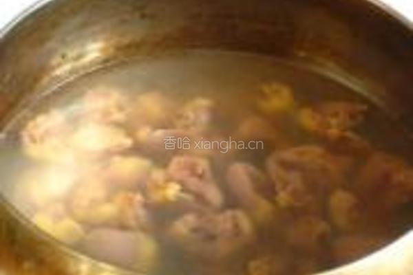 香椿芽炒鸡心的做法图解5