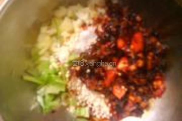 凉拌肘花豆皮菜的做法图解4