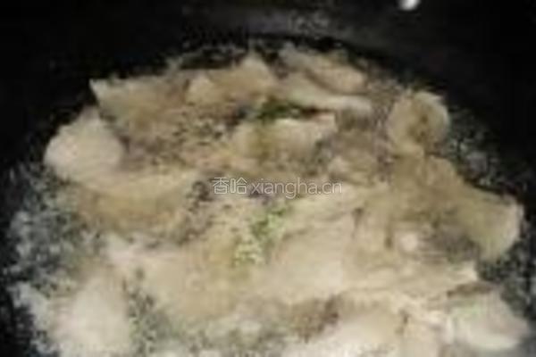 秧草鱼片汤的做法图解4