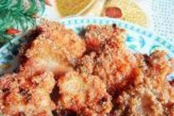 香煎米粉五花肉的做法图解6